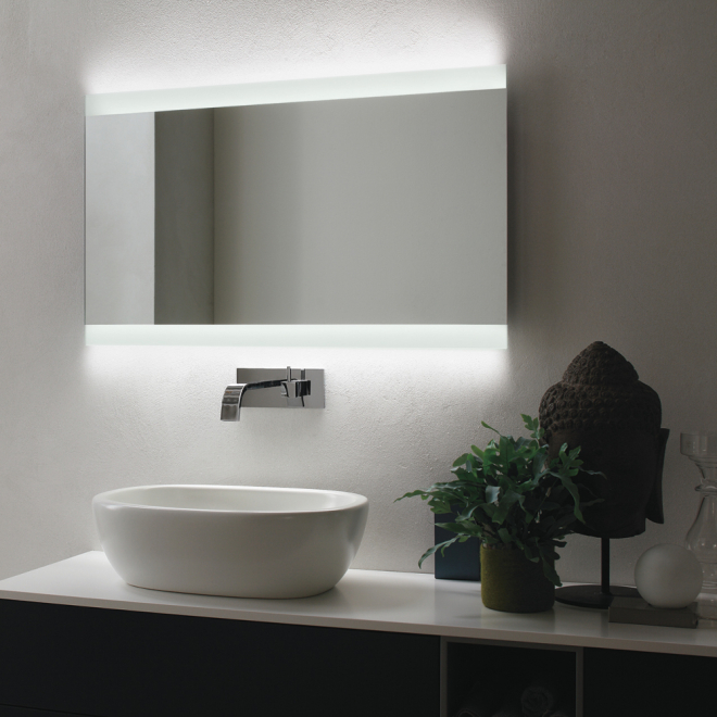 Origins Living Skyline 100 Illuminated Bathroom Mirror