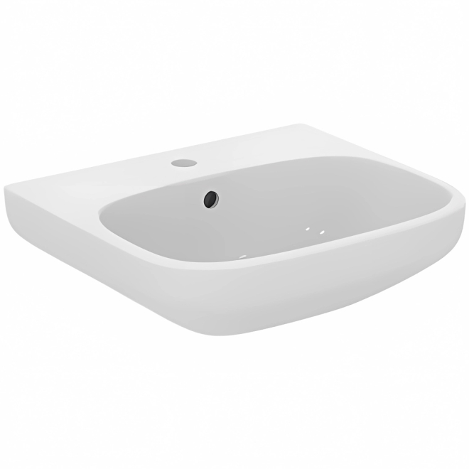 Ideal Standard 500mm 1 Tap Hole Basin & Pedestal - i.Life A