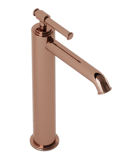 Artize VIC Single Lever Tall Basin Tap In Blush Gold 