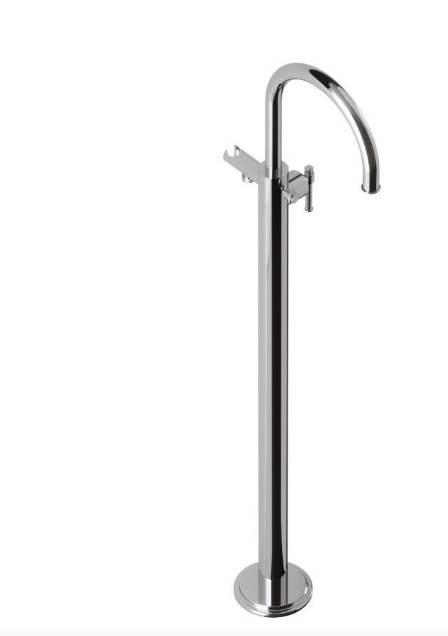 Artize VIC Chrome Floor Mounted Single Lever Bath Mixer 