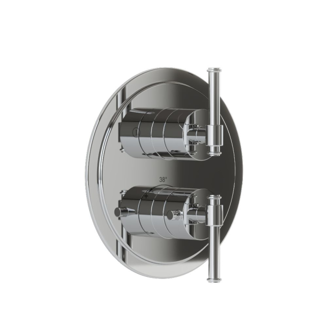 Artize VIC Thermostatic Shower Mixer With 2 way Diverter with Concealed Part In Chrome