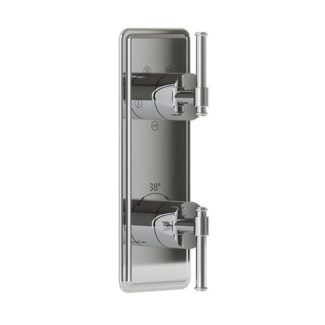 Artize VIC Thermostatic Shower Mixer With 4 way Diverter with Concealed Part In Chrome 