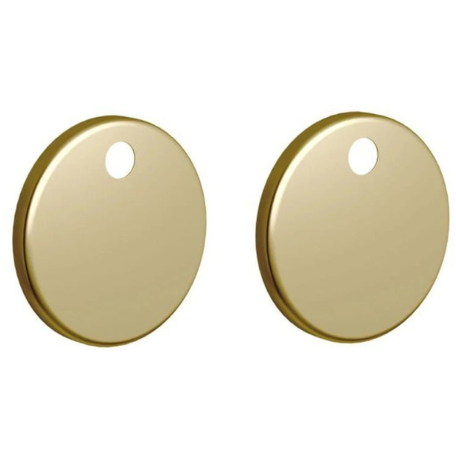 Toilet Seat Brushed Brass Cover Caps