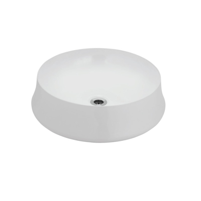 Artize Designer Round White 500x500mm Countertop Basin 