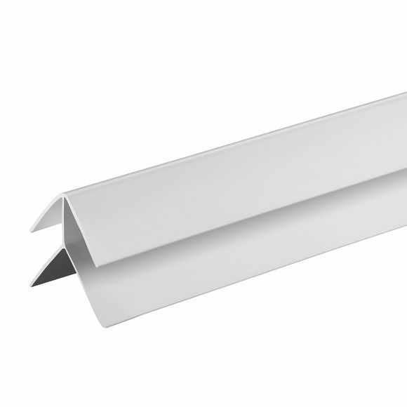 Wetpanel External Corner - White- PVC