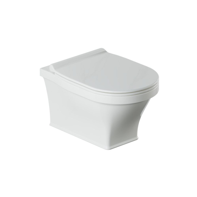 Artize VIC 370x560MM Rimless Wall Hung WC