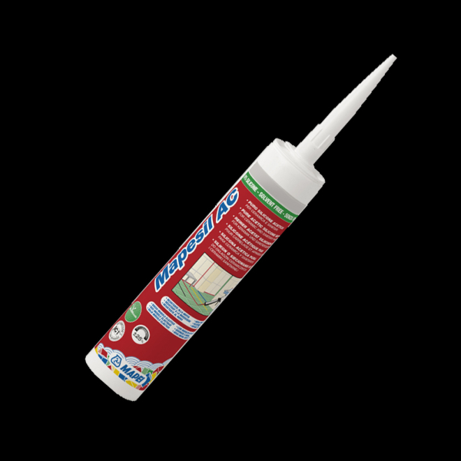 MAPESIL AC 120 Black Silicone Sealant