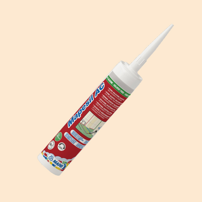 MAPESIL AC 131 Vanilla Silicone Sealant