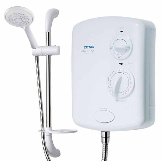 Triton Alicante Electric Shower White 8 5kw Triton Electric Shower