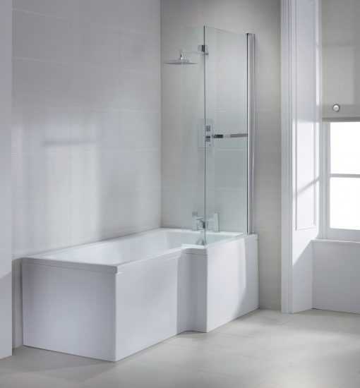 Milton Sommer L Shaped Shower Bath Bathroom Suite, milton-sommers ...