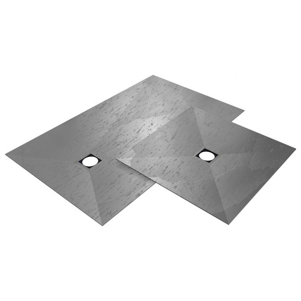 wedi Fundo Top For Fundo Primo / Lingo Plus 1800 x 900 Offset Drain Concrete Grey