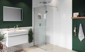 Chrome Wetroom Screens