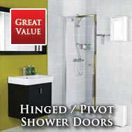 Lakes Classic Pivot Shower doors