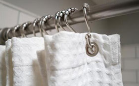 Shower Curtains & Rails