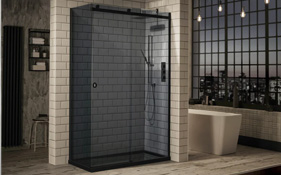 Smoked Glass shower enclosures