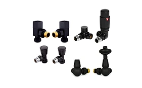Black Radiator Valves