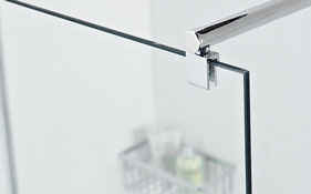 Clear Glass Wetroom Panels