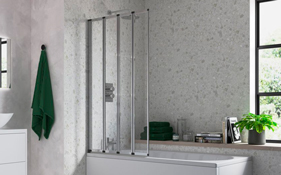 Folding Bath Shower Screen