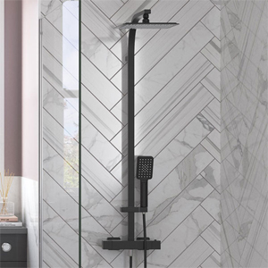 Black Mixer Shower by Anatra.