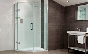 Pentangle Pentagon shower Enclosures