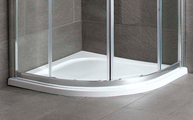 Quadrant shower trays