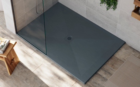 Slate Effect Shower Trays