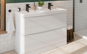 Gloss White Bathroom Furniture