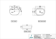 Jaquar Designer Countertop Basin - 480mm