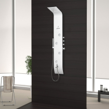 Synergy Stream Black Waterfall Shower Tower