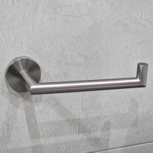 Abacus Iso Pro Double Towel Rail - Brushed Nickel