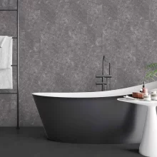 Neptune 250 - Grey Concrete Matt - PVC Plastic Wall Cladding - 2.6m - 4 Pack