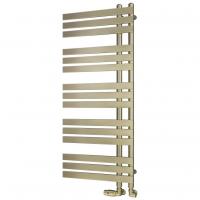 Eastbrook Leonardo 1200 x 500 Brushed Brass Radiator