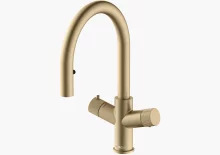 KoGE 4 in 1 Brass Pull Out Boiling Water Kitchen Tap & Boiler