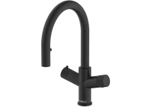 KoGE 4 in 1 Black Pull Out Boiling Water Kitchen Tap & Boiler