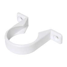 ABS 32mm Pipe Clip - White