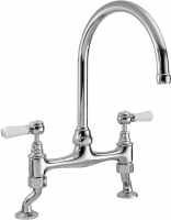 Nuie Traditional Kitchen Sink Bridge Mixer Tap - KB317