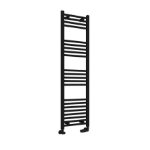 Eastbrook Wingrave 1400 x 400 Matt Black Towel Radiator