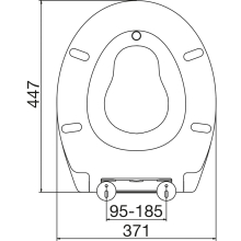 Linn Soft Close Toilet Seat - Quick Release - Highlife Bathrooms 