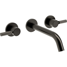 Abode Refine Gunmetal Wall Mounted Basin & Bath Tap