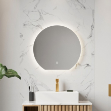 Scudo Alba Round LED Mirror 600 x 560mm