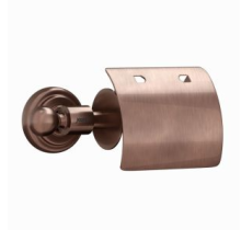 Jaquar Queen's Collection Antique Copper Toilet Roll Holder With Stainless Steel Flap