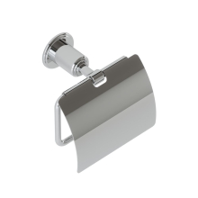 Artize VIC Chrome Toilet Roll Holder With Flap 