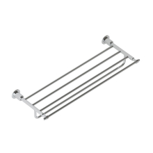 Artize VIC 600mm Long Chrome Towel Shelf With Lower Hanger