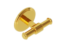 Artize VIC Bright Gold Double Robe Hook