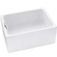NUIE Butler Fireclay Sink with Stepped Weir and Overflow 795 x 500 x 220mm