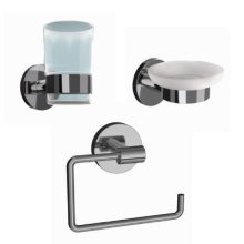 Jaquar Continental Prime Accessories Set In Black Chrome