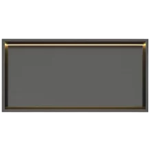 Stellniche Gun Metal 600 x 300 Wall Niche With LED Light