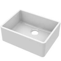 Nuie Butler 595 x 450 x 220mm Fireclay Sink