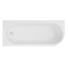 Beaufort Biscay 1700 x 700mm Beauforte Reinforced SE J Shaped Bath - Left Hand