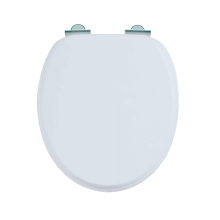 Burlington White Traditional Toilet Seat - S13